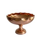 Copper serving dishes